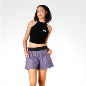 The North Face Women’s TNF X Shorts Blue and Orange Size M